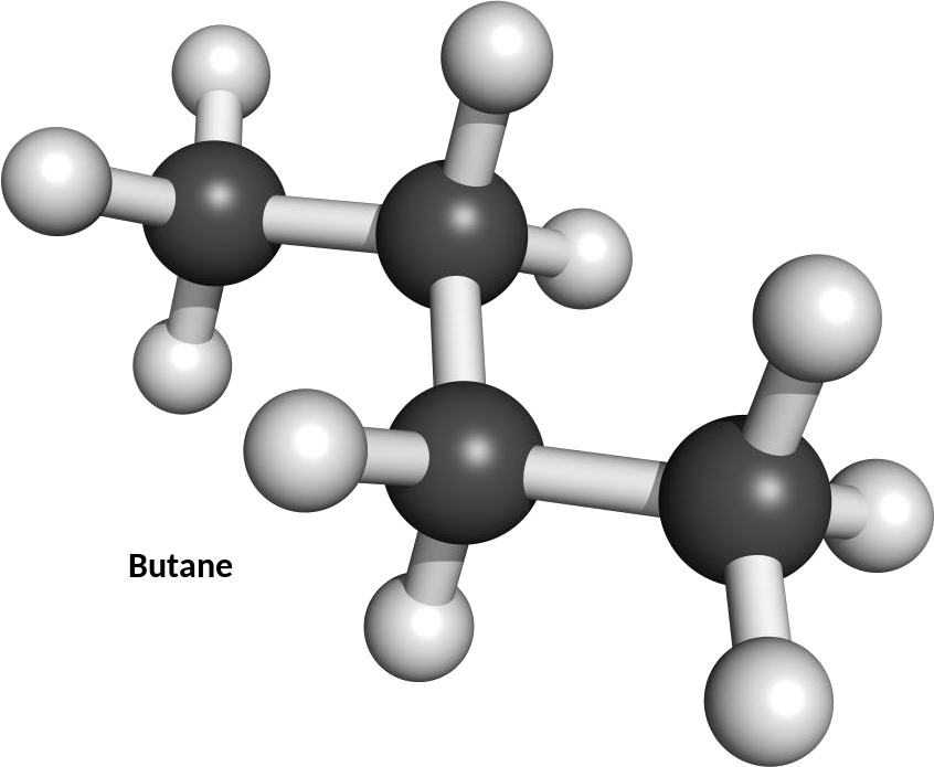molécule de butane